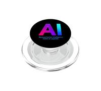 AI sarcastica che dice perché l'intelligenza umana ha bisogno di un aggiornamento PopSockets PopGrip per MagSafe