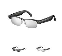 AI Smart Glasses 2025 - Real-Time AI Translator Glasses with 8MP Camera, 1200P Video, BLE 5.4, 270mAh Battery for iOS & Android (A)