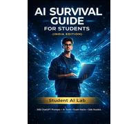 AI Survival Guide for Students (India Edition): 500 ChatGPT Prompts, AI Tools, Exam Hacks & Side Hustles for Beginners