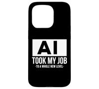 AI took my job funny artificial intelligence ai shirt Custodia per iPhone 15 Pro