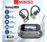 [AI Traduttore] MINISO M98 Cuffie wireless OWS Sport Auricolari Bluetooth Cuffie da gioco ASMR APP Auricolari di traduzione IPX5