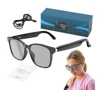 Ai Translation Glasses | Traduzione linguistica Smart Eyegglasses - Elettronica ricaricabile, 144 lingue traduzione occhiali per uomini, donne, adulti, lavoratori