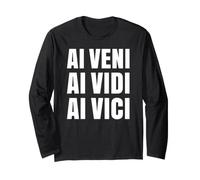 AI Veni Vidi Vici Artificiale Conquista Tutti Maglia a Manica
