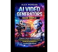 AI Video Generators Made Simple: A Beginner’s Step-by-Step Guide to Creating Professional, Faceless, and Engaging Videos with Artificial Intelligence-No Editing Skills Required
