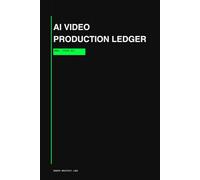 AI Video Production Ledger: AI Logbook for Video Engineering and Motion Architecture