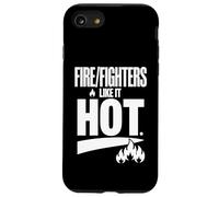 Ai vigili del fuoco piace caldo Bold Flame Typography Custodia per iPhone SE (2020) / 7/8