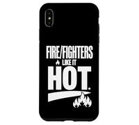 Ai vigili del fuoco piace caldo Bold Flame Typography Custodia per iPhone XS Max