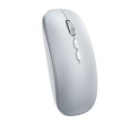 AI Voice Mouse da gioco wireless, Dual Mode BT5.0 e 2,4 GHz, digitazione vocale, traduzione, ricerca, ricaricabile, 12000 DPI, mouse silenzioso senza fili per laptop, Windows, Mac OS (classico