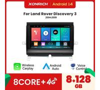 AI Voice Wireless Carplay Android Auto Car Multimedia Player per Land Rover Discovery 3 LR3 L319 2004-2009 navigazione DSP IPS 4G 4Core 2GB 32GB