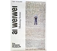 AI WEIWEI - POSTER MOSTRA ORIGINALE - MUSEO DEL DESIGN LONDRA - 2023