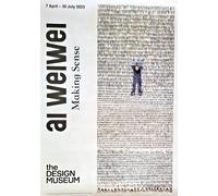 AI WEIWEI - POSTER MOSTRA ORIGINALE - MUSEO DEL DESIGN LONDRA - 2023