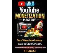 AI YouTube Monetization Mastery: Turn Views into Multiple Income Streams, Build Automated Income Systems, and Scale to $10,000+/Month on YouTube