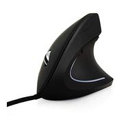 Ai5G - Mouse verticale con filo, DPI regolabile, per computer portatile, desktop, mouse ottico (per mano destra)