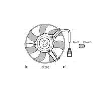 VENTOLA AUDI A4 97->05 / A6 97->05 / A8 99->02 NUOVA (X A/C)