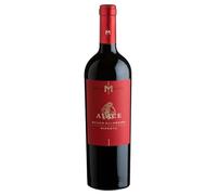 Aiace Salice Salentino Riserva DOC 2021 - Negroamaro 80% e Malvasia Nera di Lecce 20% - 15% Vol - 6 Bottiglie da 750 ml - Corposo, Intenso, Speziato - Puglia