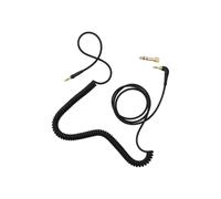 AIAIAI TMA-2 - Cuffie professionali con cavo CO2 a spirale, 1,5 m, in plastica termica, superficie morbida al tatto e può estendersi fino a 3,2 m, perfetto per DJ o uso in studio