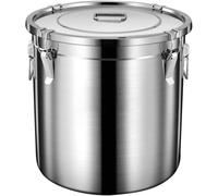 AIAMEWYT Contenitore ermetico Inox 316 con coperchi per Farina e caffè