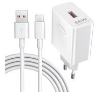 AIAUXAI 66W SuperCharge Caricabatterie Rapido per HONOR 200 Lite Cavo di Ricarica USB C Adattatore di Alimentazione per HONOR Magic 6 5 4 3 Lite Pro per HONOR 90 70 Lite Mate 40 X6b X7b X8a X7a Pad