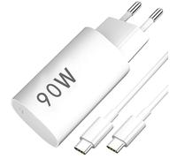 AIAUXAI 90W Caricatore USB C con Cavo USB C 1M per Xiaomi, Adattatore Gan