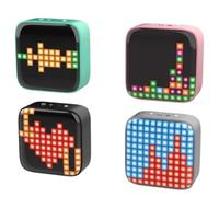 Aibimy Mini Cassa Speaker Altoparlante Bluetooth RGB Effetti Portatile LED Pixel Art