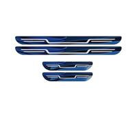 AIBINGBH 4 Pezzi di Protezioni per Battitacco per Portiere per Opel Vauxhall Astra G H J K GTC 2010-2020, Auto Acciaio Battitacco Adesivo Trim Antiscivolo,C