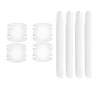 AIBINGBH Adesivo Protettivo per Maniglie delle Portiere Dell'auto per Peugeot 408 3 (III) I 2022-2025, Pellicola Protettiva Trasparente per Vernice Auto, AntiGraffio per Maniglie delle, 8 Pezzi