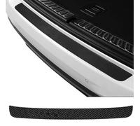 AIBINGBH Protezione paraurti Posteriore Auto per Audi A4 allroad (B9 8W, Facelift 2019) 2019-2024, Protezione Paraurti Posteriore in Fibra Carbonio Auto Protezione Paraurti AntiGraffio