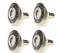 AIBOO Lampadina LED AR70 BA15D B15, piccola lampadina a baionetta ingresso AC/DC12V, 7 W 500 lm per illuminazione commerciale domestica, sostituzione lampada alogena da 50 W (bianco caldo)