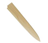 Aibote Coltelli da Cuoco Giapponesi in Legno d'acero Bianco Naturale Fatti a Mano Guaina Magnetica Guaina Portacoltelli Copertura in Legno (Yanagiba Sujihiki,300MM)
