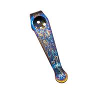 Aibote Deep Carry Titanio Clip Tasca In Lega Pratica Posteriore Vita Accessori FAI DA TE Strumento EDC Progettato Per Spyderco C81 C10 C11 (colore Inviato in Casuale)