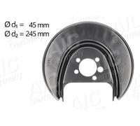 AIC 56016 Lamiera paraspruzzi, Disco freno per AUDI,SEAT,SKODA,VW