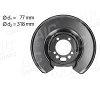 AIC 56419 Lamiera paraspruzzi disco freno