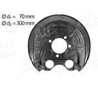 AIC 56695 Lamiera paraspruzzi, Disco freno per OPEL,SAAB,VAUXHALL