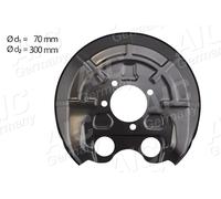 AIC 56696 Lamiera paraspruzzi, Disco freno per OPEL,SAAB,VAUXHALL