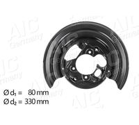 AIC 57837 Lamiera paraspruzzi disco freno
