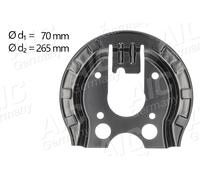 AIC 58259 Lamiera paraspruzzi disco freno