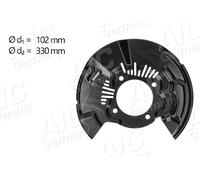 AIC Ankerblech Spritzblech Disco Freno Anteriore Destro Per Toyota Hilux VII
