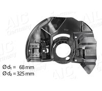 AIC Ankerblech Spritzblech Disco Freno Davanti Sinistro Per BMW 3er Compact E46