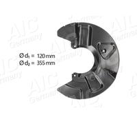 AIC Piastra di Ancoraggio Lamiera Paraspruzzi Disco Freno Ant. SX per VW Vans VI