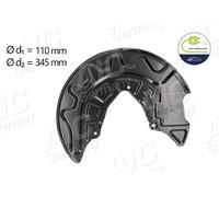AIC Piastra di Ancoraggio Lamiera Paraspruzzi Disco Freno Frontale Destra per VW
