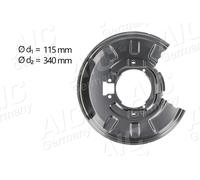AIC Piastra di Ancoraggio Lamiera Paraspruzzi Disco Freno Posteriore SX per BMW