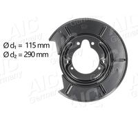AIC Piastra di Ancoraggio Lamiera Paraspruzzi Disco Posteriore Dx per BMW