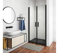 AICA Porte per doccia 90x200cm box doccia Vetro temperato easyclean anticalcare da 8mm