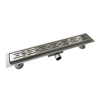 AICAIT Canaletta Scarico Doccia Canalina Scarico Doccia a Pavimento typo Fessura in Acciaio Inossidabile per Box Doccia Bagno Piscina Drenaggio 60 cm