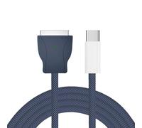 AICARGER Cavo di ricarica da USB C a magnetico 3 da 140 W di tipo C compatibile con MacBook Air Pro 2021 2022 2023, (2 m) (nero)