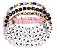 AICase Bracciali ispirati a Bruno Mars Merch,5 braccialetti dell'amicizia