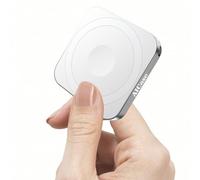 AICase Caricatore Portatile Magsafe per Apple Watch/iPhone, Airpods + Porta USB-C e Lightning, Caricatore da Viaggio 3 in 1 con Cavo Magnetico per iPhone 16 15 14 13 12 Pro Max/AirPods 3/2/Pro