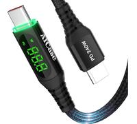 AICase Cavo caricabatterie da USB C a USB C da 240 W per iPhone 15/MacBook Pro/Air, Cavo di ricarica rapida da USB C a USB C per iPad Pro/Air/Samsung S24/S24 Ultra_1.2M