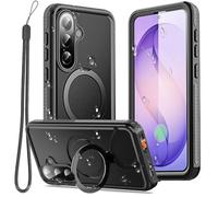 AICase Custodia magnetica per Samsung Galaxy S26 Plus,impermeabile, Magsafe[Supporto invisibile ad anello e protezione per lo schermo], IP68,resistente alle cadute,antipolvere,Real 360 protettiva