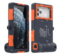 AICase Custodia universale impermeabile subacquea per iPhone 11/11 Pro/11 Pro Max/XR/7/7 Plus/8/8 Plus/6/6s/6s Plus [15 m], custodia subacquea per Galaxy S10/S10 Plus/Note 10 Plus/S9 Plus, ecc.